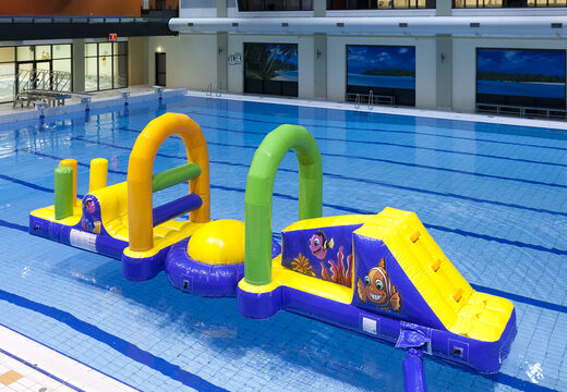 Obtenez une course d'aventure gonflable dans le monde de la mer pour petits et grands. Commandez des jeux de piscine gonflables maintenant en ligne chez JB Gonflables France