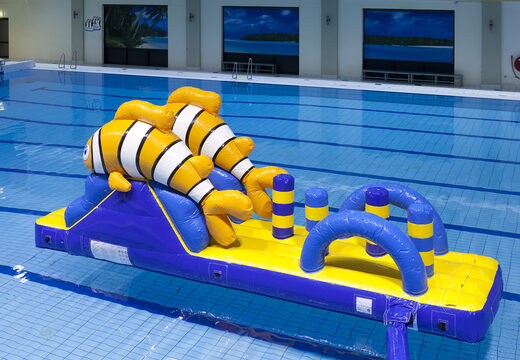 Piste de nemo gonflable avec toboggan pour petits et grands. Commandez des jeux de piscine gonflables maintenant en ligne chez JB Gonflables France