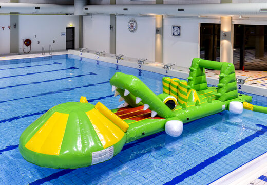 Commandez un toboggan gonflable unique sur le thème du crocodile pour petits et grands. Achetez des jeux de piscine gonflables maintenant en ligne chez JB Gonflables France