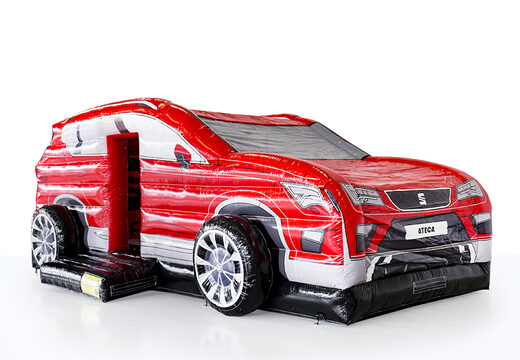 Achetez SEAT gonflable sur mesure - gonflables de voiture rouge en ligne chez JB Gonflables France. Demandez dès maintenant un design gratuit pour des châteaux gonflables personnalisés dans votre propre identité d'entreprise