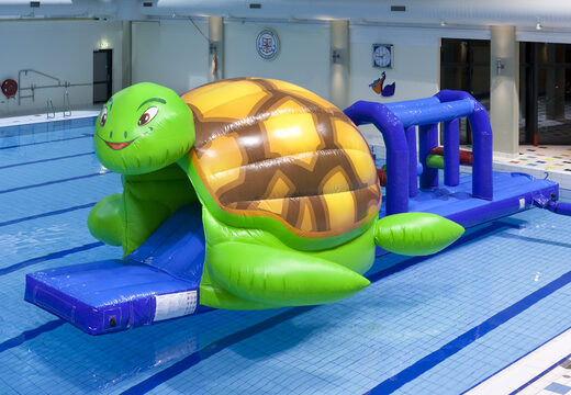 Achetez une course d'obstacles hermétique sur le thème des tortues avec des objets d'obstacles difficiles pour les enfants. Commandez des parcours d'obstacles gonflables en ligne maintenant chez JB Gonflables France