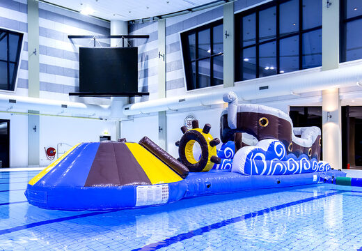 Commandez un toboggan gonflable hermétique sur le thème des pirates pour petits et grands. Achetez des jeux de piscine gonflables maintenant en ligne chez JB Gonflables France