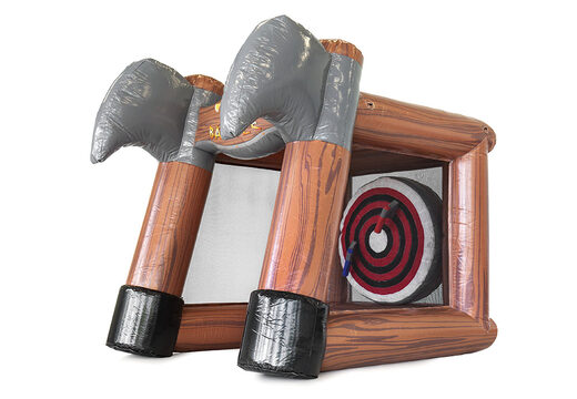 Achetez le jeu gonflable Axe Battle pour petits et grands. Commandez maintenant des châteaux gonflables en ligne chez JB Gonflables France