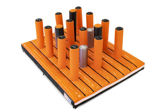 Achetez le cours d'assaut modulaire gonflable de 40 pièces Giga Pillar Dodger Platform pour les enfants. Commandez des parcours d'obstacles gonflables en ligne maintenant chez JB Gonflables France