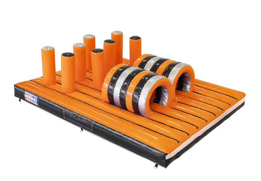 Achetez un parcours d'obstacles gonflable 40 pièces giga modulaire Tunnel Dodger Platform pour enfants. Commandez des parcours d'obstacles gonflables en ligne maintenant chez JB Gonflables France