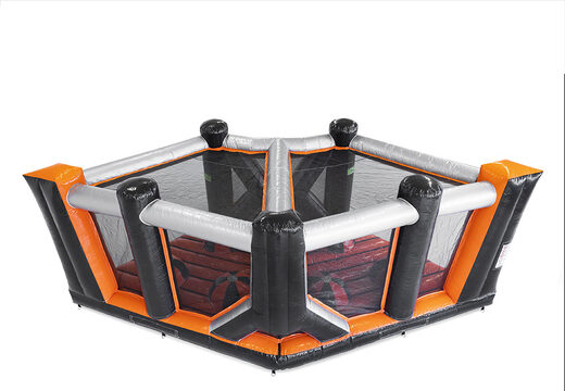Méga gonflable 40 pièces giga modulaire Ball Hopper Corner parcours du combattant pour les enfants. Commandez des parcours d'obstacles gonflables en ligne maintenant chez JB Gonflables France