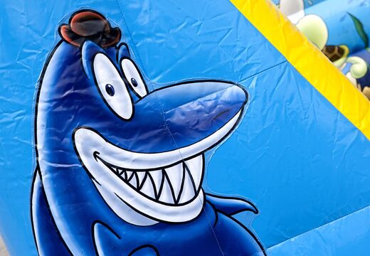 Mini château gonflable pour enfants sur le thème du monde marin à vendre. Commandez des châteaux gonflables maintenant chez JB Gonflables France en ligne