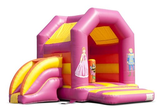 Château gonflable à toit multifun gonflable midi sur le thème de la princesse à vendre. Achetez des châteaux gonflables chez JB Gonflables France en ligne