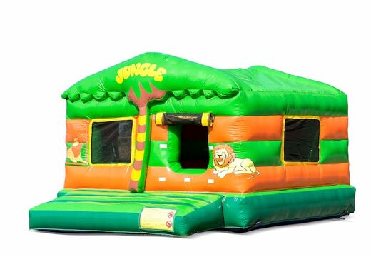 Achetez un playzone gonflable de piscine à balles d'intérieur amusant sur le thème de la jungle pour les enfants. Commandez des playzone gonflables en ligne chez JB Gonflables France