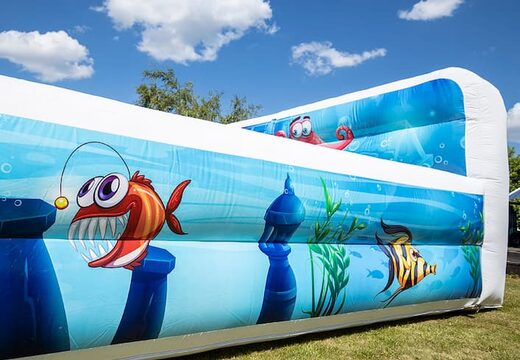Acheter un grand parc à bulles château gonflable sur le thème Seaworld pour les enfants. Commandez des châteaux gonflables chez JB Gonflables France
