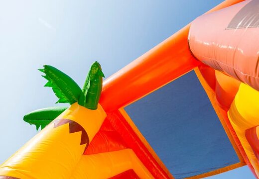 Grand château gonflable de pirate d'intérieur multijoueur avec toboggan pour les enfants. Achetez des super châteaux gonflables en ligne chez JB Gonflables France