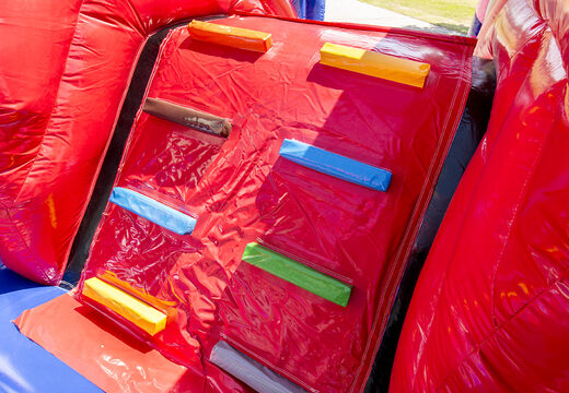 Château gonflable XXL d'intérieur multi-jeux pour pompiers avec toboggan pour enfants. Commandez des super châteaux gonflables en ligne chez JB Gonflables France