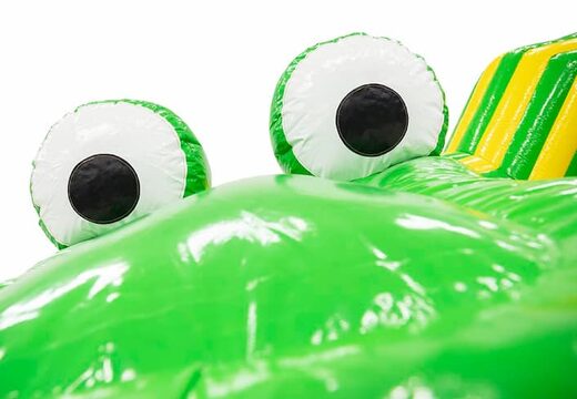 Achetez un grand playzone gonflable de crocodile à tunnel de rampement pour les enfants. Commandez des playzone gonflables en ligne chez JB Gonflables France