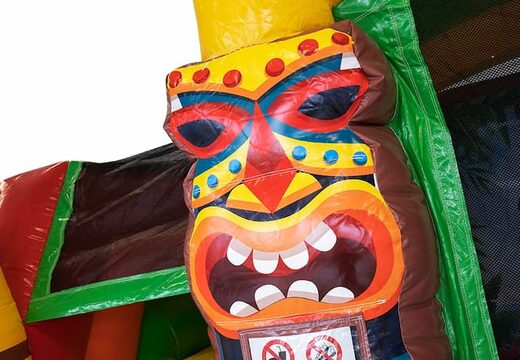 Commandez un château gonflable multijoueur gonflable d'intérieur sur le thème d'Hawaï pour les enfants chez JB Gonflables France. Achetez des châteaux gonflables en ligne chez JB Gonflables France