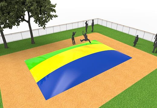 Acheter airmountain gonflable de couleur vert-jaune-bleu pour les enfants. Commandez des airmountains gonflables maintenant en ligne chez JB Gonflables France