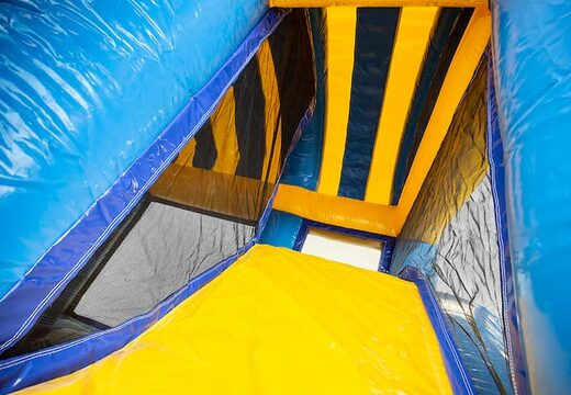 Achetez une mini château gonflable dans le thème Seaworld avec un toboggan pour les enfants. Commandez des mini multiplay en ligne chez JB Gonflables France