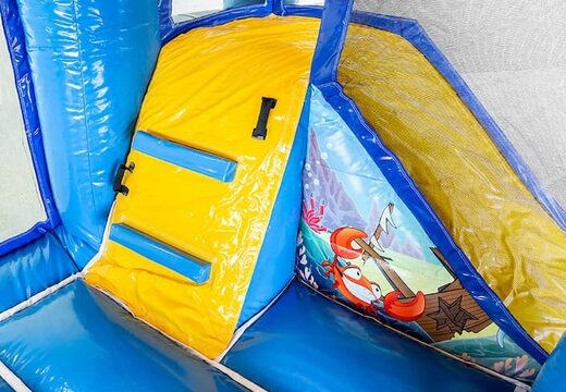 Commandez le mini château gonflable multiplay L Seaworld avec un toboggan pour les enfants. Achetez des mini multiplay en ligne chez JB Gonflables France