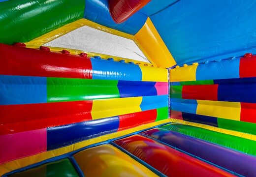 Acheter château gonflable toboggan combo slide dans le thème lego pour les enfants. Achetez maintenant des château gonflable avec toboggan chez JB Gonflables France