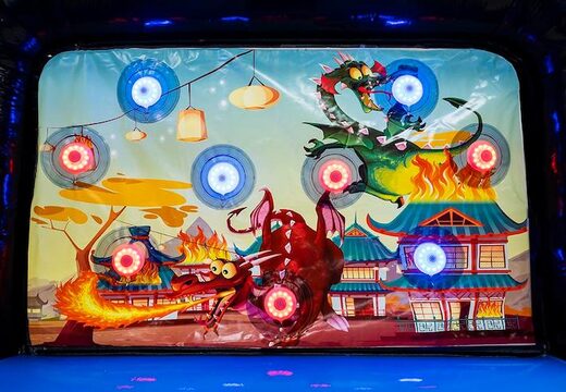 mini jeu de galerie de tir ips commande de feuille de fond de dragon amovible