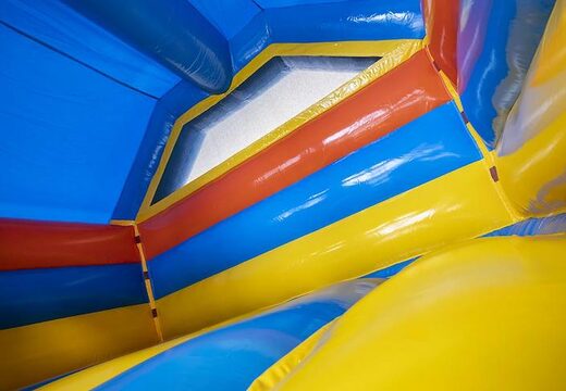 Château gonflable gonflable sur le thème des Caraïbes avec planche de surf à vendre pour les enfants