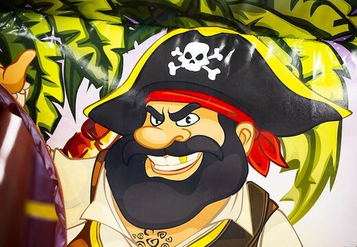 Commandez un parcours d'obstacles gonflable mini bateau pirate 9m avec objets 3D pour enfants. Achetez des parcours d'obstacles gonflables en ligne maintenant chez JB Gonflables France