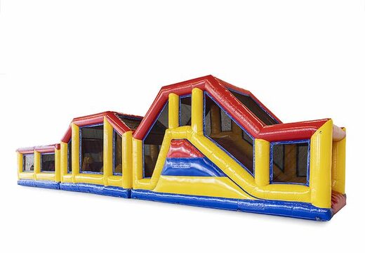 Achetez un parcours d'obstacles standard modulaire de 19m avec des objets 3D appropriés pour les enfants. Commandez des parcours d'obstacles gonflables maintenant en ligne chez JB Gonflables France