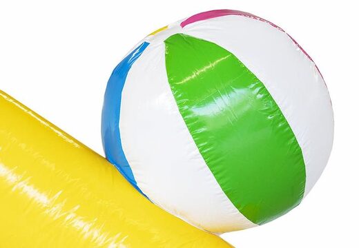 Transat gonflable canard monde jaune bleu avec canard dessus à vendre pour enfant