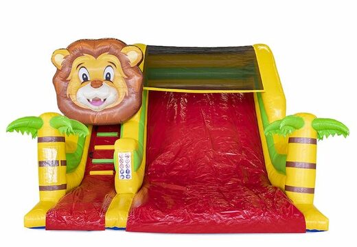 Acheter coussin d'air gonflable toboggan thème jungle pour enfants