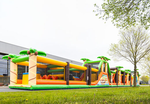 Achetez le parcours d'obstacles Mega Jungle Adventure Run chez JB Inflatables