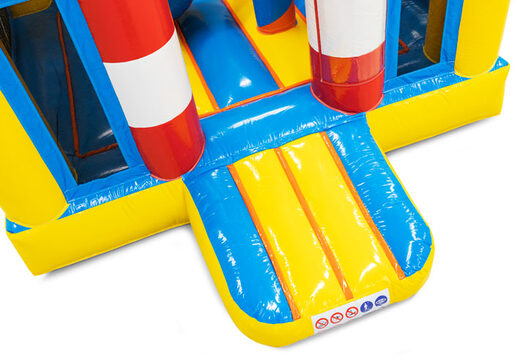 Achetez un toboggan gonflable 4 en 1 sur le thème du canard en caoutchouc pour vos enfants. Commandez maintenant des toboggans gonflables en ligne chez JB Gonflables France
