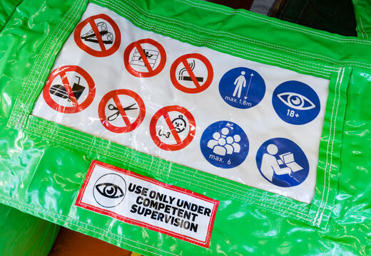 Achetez un mini château gonflable multijoueur gonflable sur le thème du lion pour les enfants. Châteaux gonflables à vendre chez JB Gonflables France