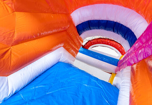 Mini coussin d'air gonflable Multiplay à vendre dans le thème Flamingo pour vos enfants. Commandez des coussins d'air gonflables chez JB Gonflables France