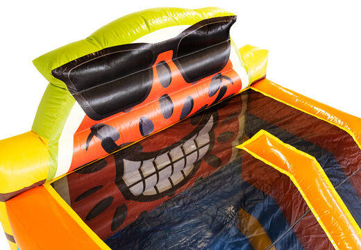 Achetez coussin d'air Multi Slide avec toboggan sur le thème des Caraïbes pour vos enfants. Commandez des coussins d'air gonflables en ligne maintenant chez JB Gonflables France