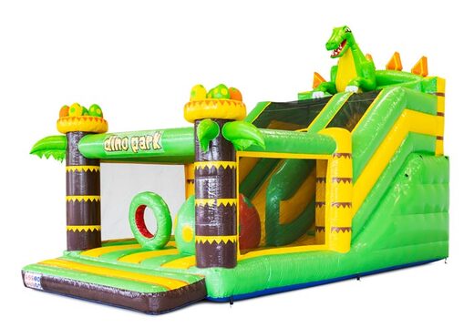 Acheter un grand château gonflable avec toboggan et obstacles chez JB Inflatables