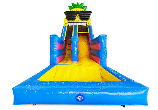 Commandez un coussin d'air avec toboggan et baignoire chez JB Inflatables de Meppel