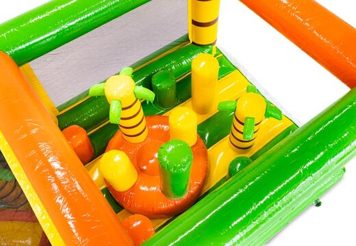 Composant de parcours d'obstacles Pillar Dodger, thème de la jungle