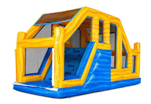 Module de saut de base du parcours d'obstacles modulaire en thème de marbre