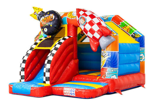 Commandez en ligne le combo toboggan à thème de bande dessinée chez JB à Meppel