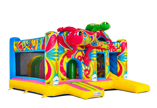 Côté du Multiplay Ibiza rose vert salamandres