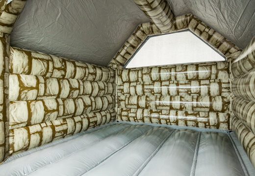 Intérieur du château gonflable standard Grey Brick