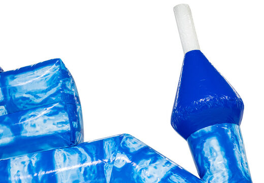 Tourelle bleue du château gonflable standard Blue Brick