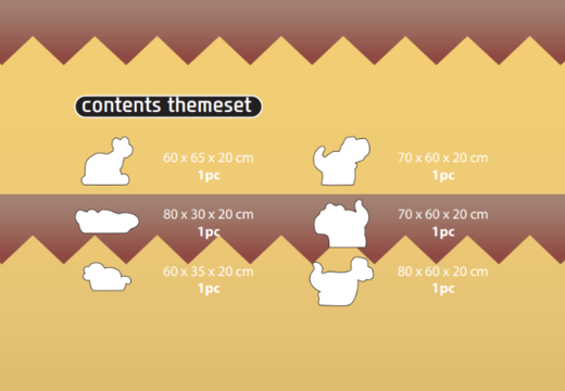 Contenu du set thématique Softplay en thème Jungle - Dinosaure commander en ligne chez JB