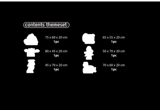 Contenu du set thématique Softplay en thème Pirate - Monde Marin commander en ligne chez JB