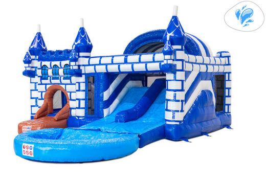 Commandez le château gonflable Multiplay Dubbelslide en ligne chez JB