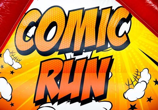 Parcours d'obstacles de haute qualité à thème Comic coloré